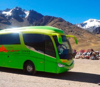 Viaje e Bus e Perú